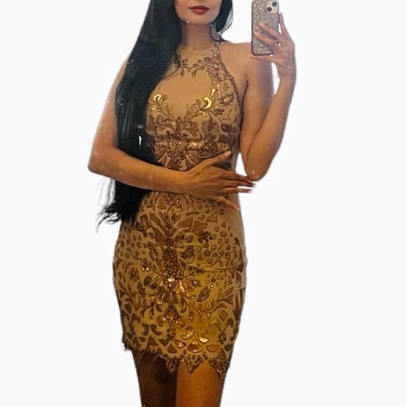 Ema Savahl Hand Painted Couture Dress For Valiant Paris, size Small - Picture 7 of 7